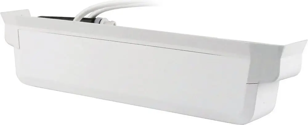 Bosch Zubehör für Klimageräte, rechteckige weiße Kondensatpumpe mit Kabel, geeignet zur Entwässerung von Klimageräten.